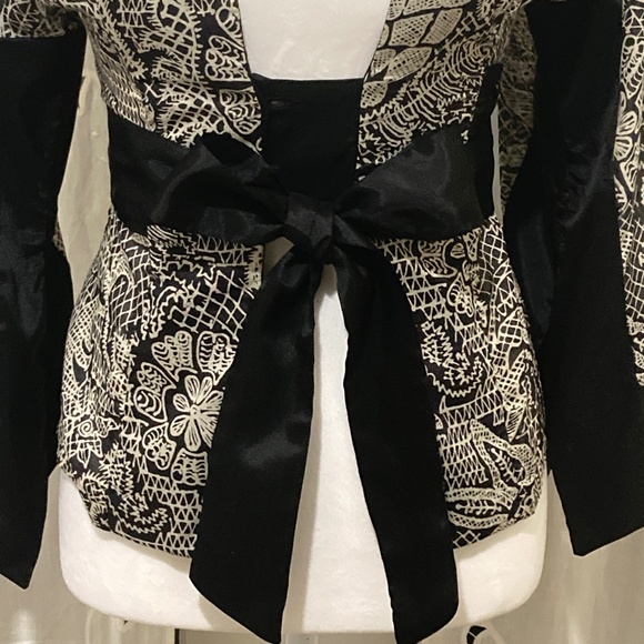 Stunning Kimono Style Top, Fine 100% Cotton, Made in the USA - Picture 5 of 12